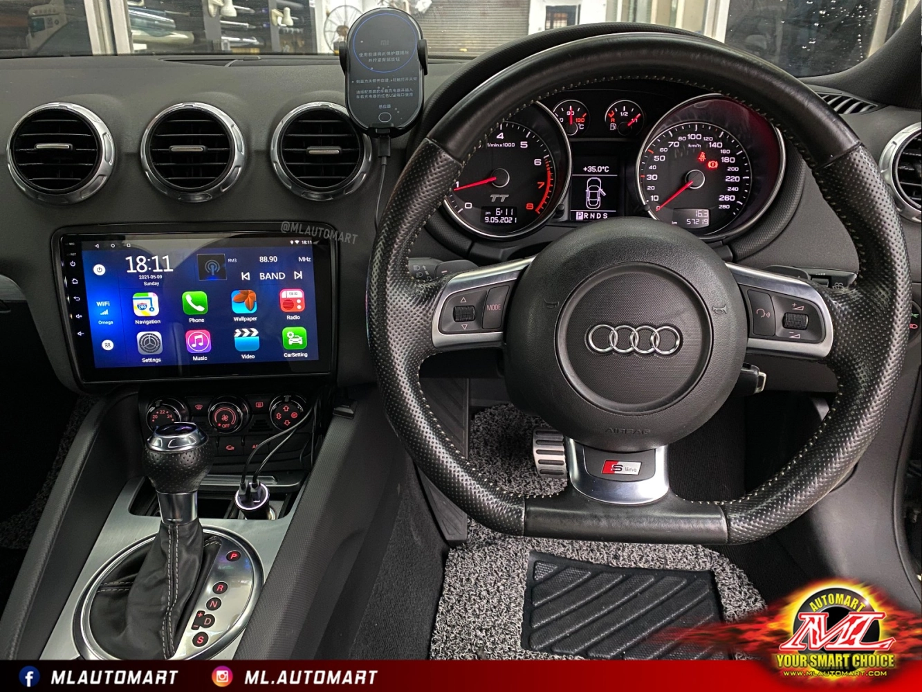 Audi TT MK2 Android Monitor