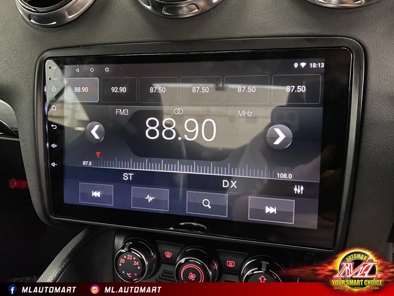 Audi TT MK2 Android Monitor