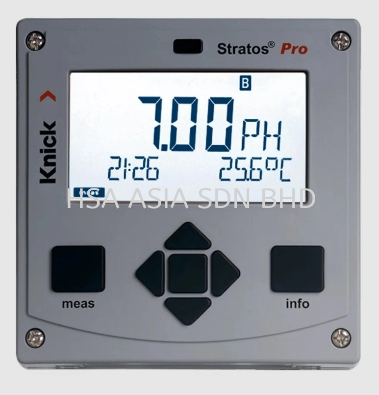 KNICK STRATOS PRO 2-WIRE TRANSMITTER PROVIDING COMPREHENSIVE FEATURES