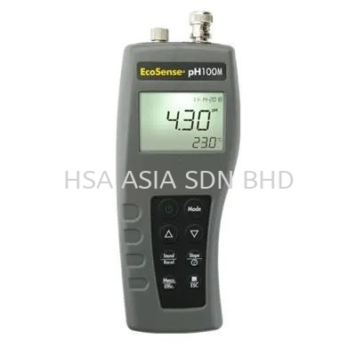 YSI ECONSENSE PH100M PH METER WITH EXTENDED MEMORY 