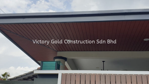 Awning ceiling stripe Awning Melaka, Malaysia, Bukit Katil Service, Supplier, Supply, Supplies | VICTORY GOLD CONSTRUCTION SDN BHD