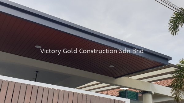 Awning ceiling stripe Awning Melaka, Malaysia, Bukit Katil Service, Supplier, Supply, Supplies | VICTORY GOLD CONSTRUCTION SDN BHD