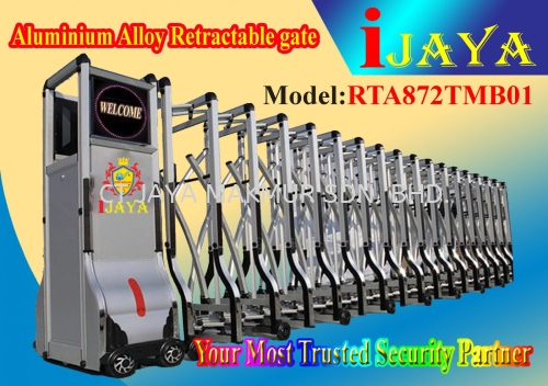 iJAYA RTA872TMB01 Aluminium Alloy Retractable Gate