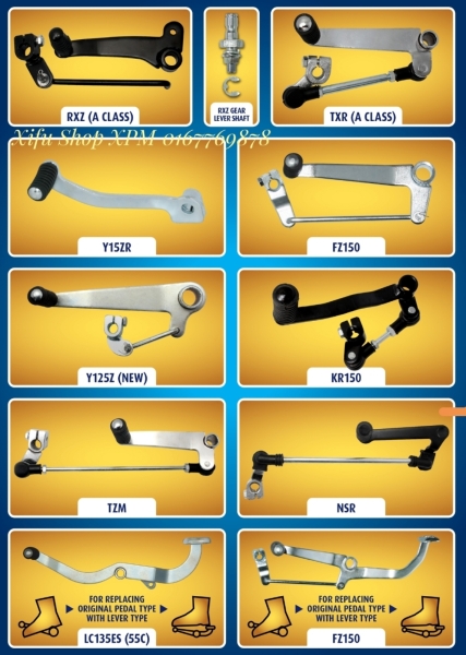 GEAR LEVER PARTS CATALOG  Others Johor Bahru JB Supply Suppliers | X Performance Motor