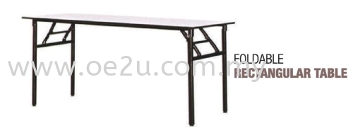 Foldable Rectangular Table (Heavy Duty)