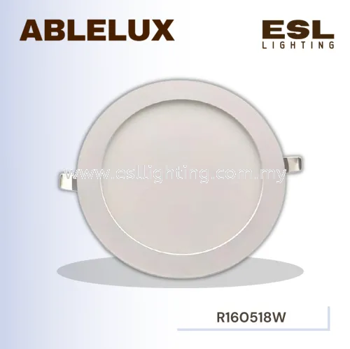 ABLELUX 18W ROUND LED RECESSED DOWNLIGHT 1620 LUMEN POWER FACTOR 0.9 AC85-265V ISOLATED DRIVER