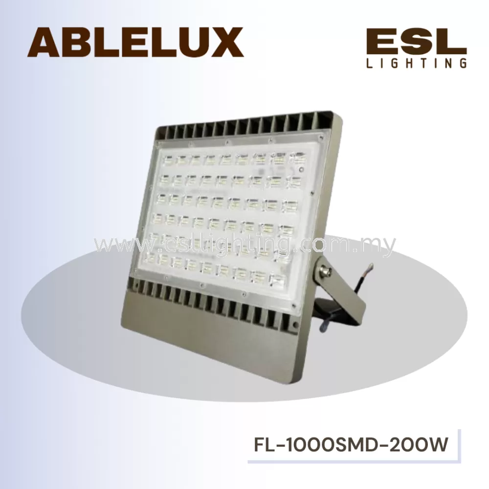 ABLELUX 200WATT LED FLOODLIGHT / SPOTLIGHT 18000 LUMEN POWER FACTOR 0.95 AC180-260V IP65 OUTDOOR 