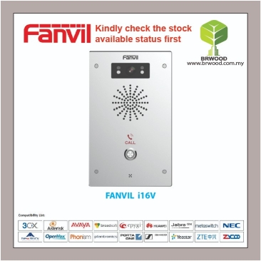 FANVIL I16V : INDUSTRY GRADE SIP Video Intercom