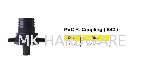 PVC REDUCING COUPLING (S42)