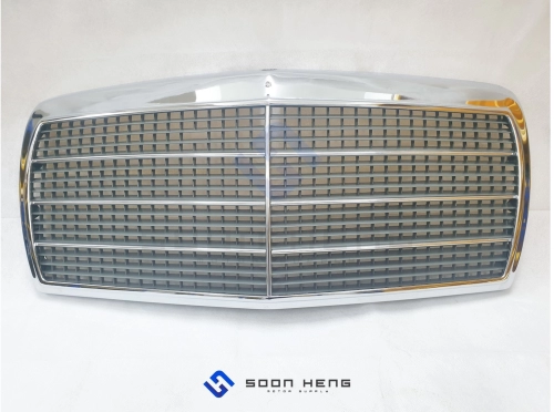 Mercedes-Benz W126 - Front Chrome Grille Assy. (Original Design) (Taiwan)