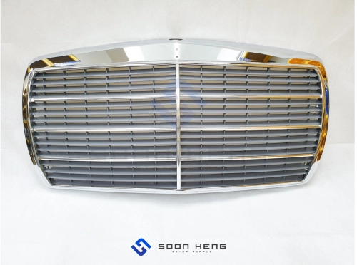 Mercedes-Benz W123 - Front Chrome Grille Assy. (Original Design) (Taiwan)