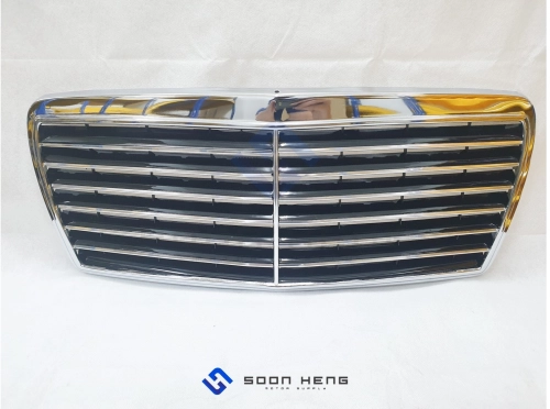 Mercedes-Benz W124 Masterpiece - Front Chrome Grille (Black Base Color) (Taiwan)