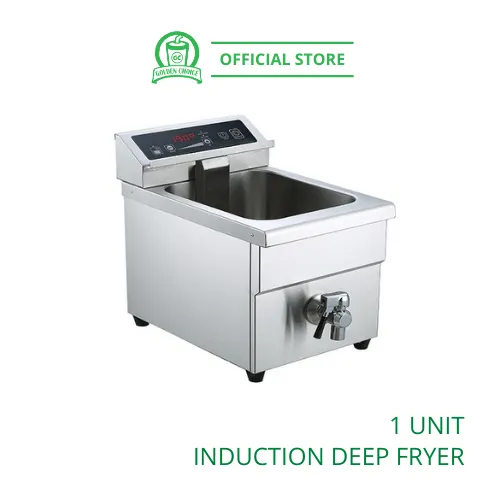 INDUCTION DEEP FRYER 8L BT-350Z8D 电子炸鸡炉 - Fried Machine | Fried Chicken | Fried Sweet Potato | French Fries