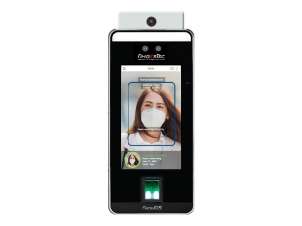 FaceID 5/TD Door Access & Time Attendance with Temperature Sensor Face Recognition FingerTec Hardware Johor Bahru (JB), Malaysia Supplier, Supply, Supplies, Installation | NewVision Systems & Resources Sdn Bhd