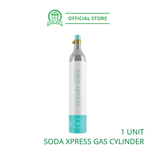 Soda Xpress CO2 Gas Cylinder 二氧化碳储存瓶 - Spare Part | Refill | Carbon Dioxide