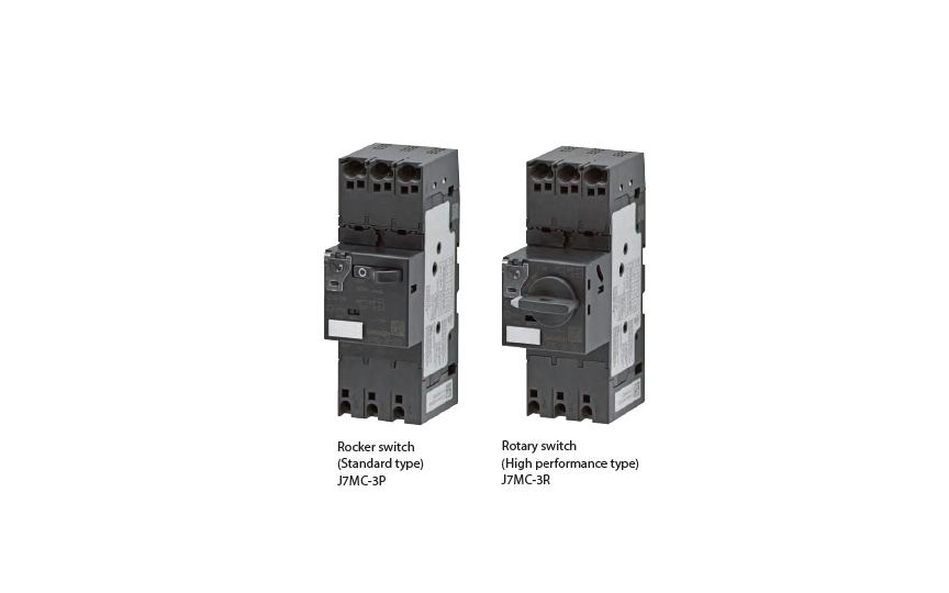 OMRON J7MC Series MPCB system, protection from Overload, Phase failure and Short Circuit