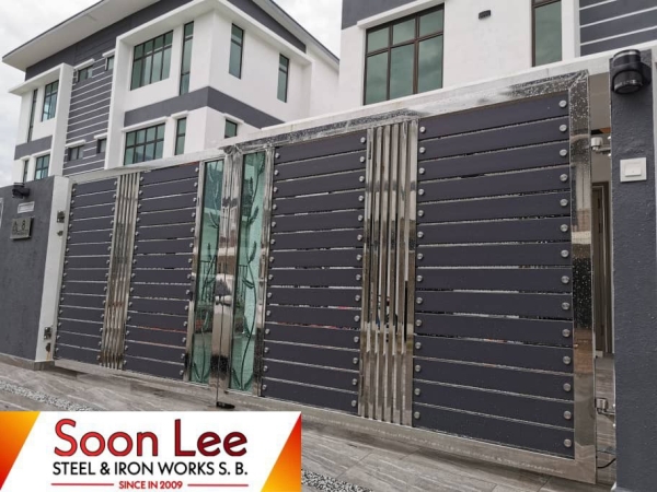  Stainless Steel Gate GATE Johor Bahru (JB), Malaysia, Ulu Tiram Supplier, Suppliers, Supply, Supplies | Soon Lee Steel & Iron Works Sdn Bhd