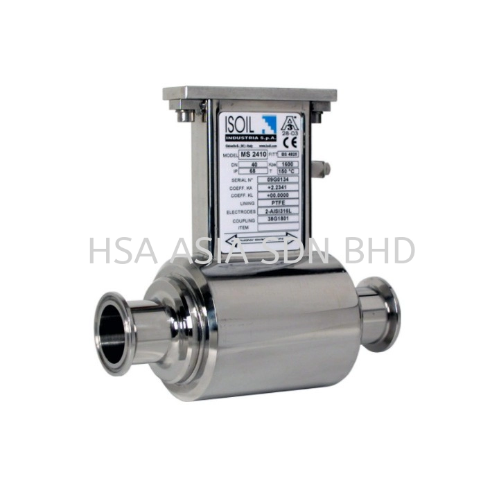 ISOIL SANITARY SENSOR FOR ELECTROMAGNETIC FLOW METERS MS 2410 ISOMAG