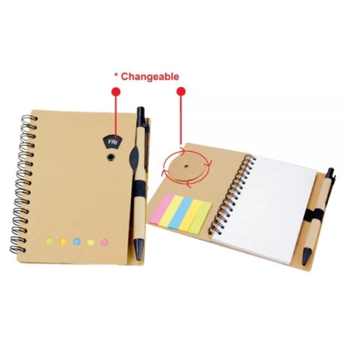 Eco Notebook with Pen ENB 3129