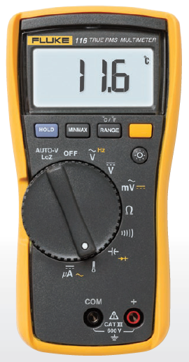 Fluke - 116 Digital HVAC Multimeter Others Melaka, Malaysia, Ayer Keroh Supplier, Suppliers, Supply, Supplies | Carlssoon Technologies (Malaysia) Sdn Bhd