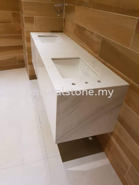 Volakas Washroom Vanity Top Washroom Malaysia, Johor Bahru (JB), Ulu Tiram Supplier, Suppliers, Supply, Supplies | Natural Stone Trading Sdn Bhd