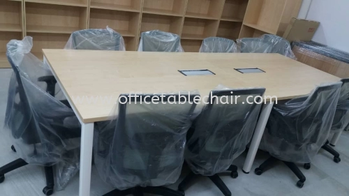 DELIVERY & INSTALLATION MEETING TABLE SVB 36 & LOW CHAIR ACTON 2 OFFICE FURNITURE ULTRAMINE BUSINESS CENTRE, SUBANG JAYA