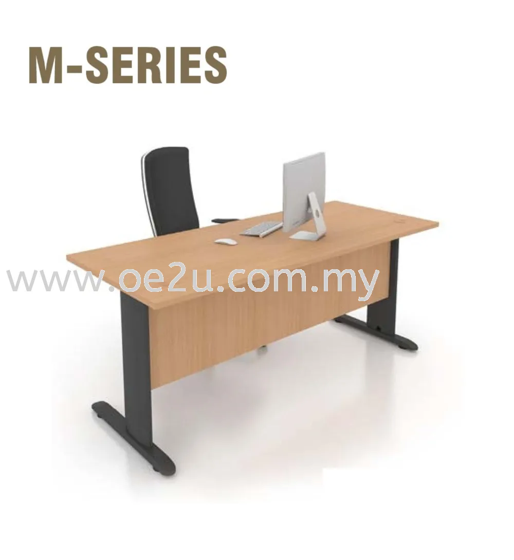 Rectangular Table C/w J Cantilever Leg & Wooden Modesty Panel OFFICE ...