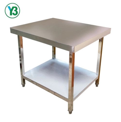 71251-S.STEEL 2TIER WORK TABLE(OS)900X760X820H MM