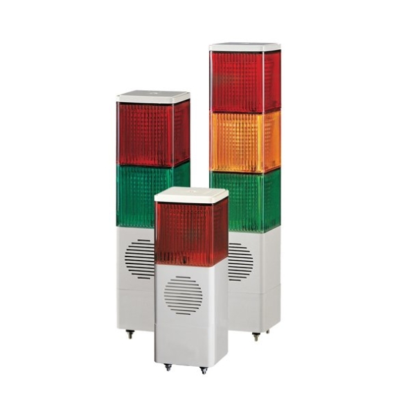 SJDL Stackable Cube Tower Lights with Built-in Alarm Max.90dB Beacon Sounder Signal Beacon & Sounder Qlight Signal & Warning Light Johor Bahru (JB), Malaysia Supplier, Distributor, Dealer, Wholesaler | Sensorik Automation Sdn Bhd