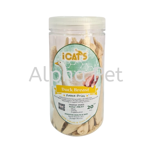 Icat's Freeze Dried Pet Treat - Duck Breast ( 60G )