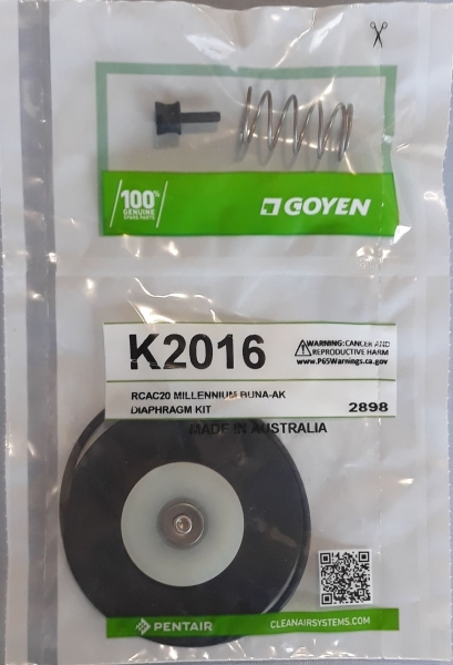 K2016 Goyen Diaphragm Kit GOYEN KIT Spare Parts Malaysia, Perak Supplier, Suppliers, Supply, Supplies | ASIA-MECH HYDRO-PNEUMATIC (M) SDN BHD