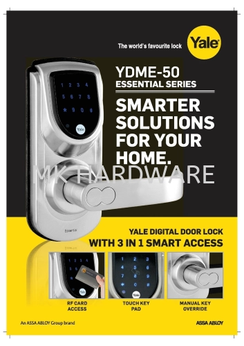 DIGITAL DOOR LOCK YDME50