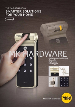 DIGITAL TUBULAR DEADBOLT LOCK YDD424