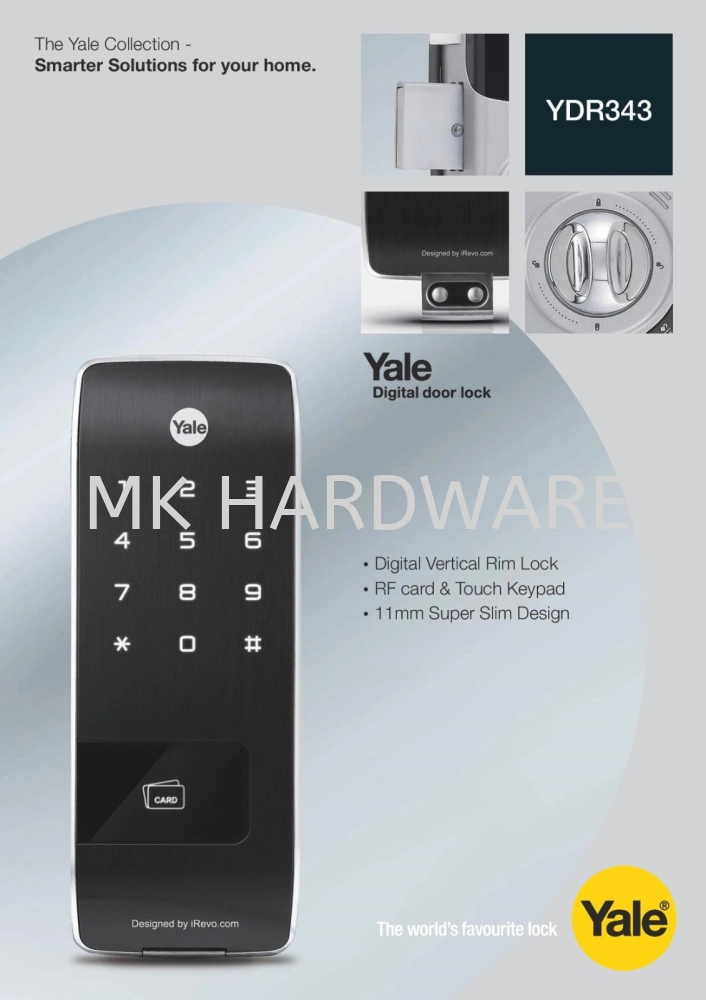 DIGITAL DOOR LOCK YDR343