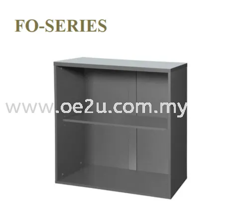 Low Open Shelf Cabinet - 2 Tiers (FO Series)