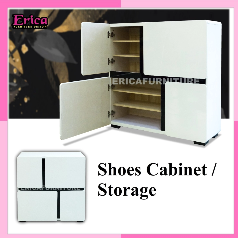 Shoe Cabinet -White