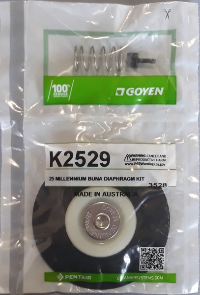 K2529 Goyen Diaphragm Kit GOYEN KIT Spare Parts Malaysia, Perak Supplier, Suppliers, Supply, Supplies | ASIA-MECH HYDRO-PNEUMATIC (M) SDN BHD