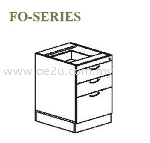 Fixed Pedestal Drawer 2D+1F (FO Series)