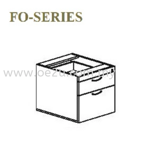 Hanging Pedestal Drawer 2D (FO Series)