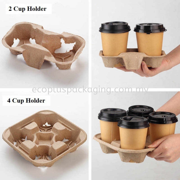 Cup Holder (2 cup) Cup Holder & Cup sleeve Cup Selangor, Malaysia, Kuala Lumpur (KL), Shah Alam Supplier, Suppliers, Supply, Supplies | Eco Plus Packaging