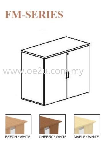 Low Swinging Door Cabinet - 2 Tiers (FM Series)