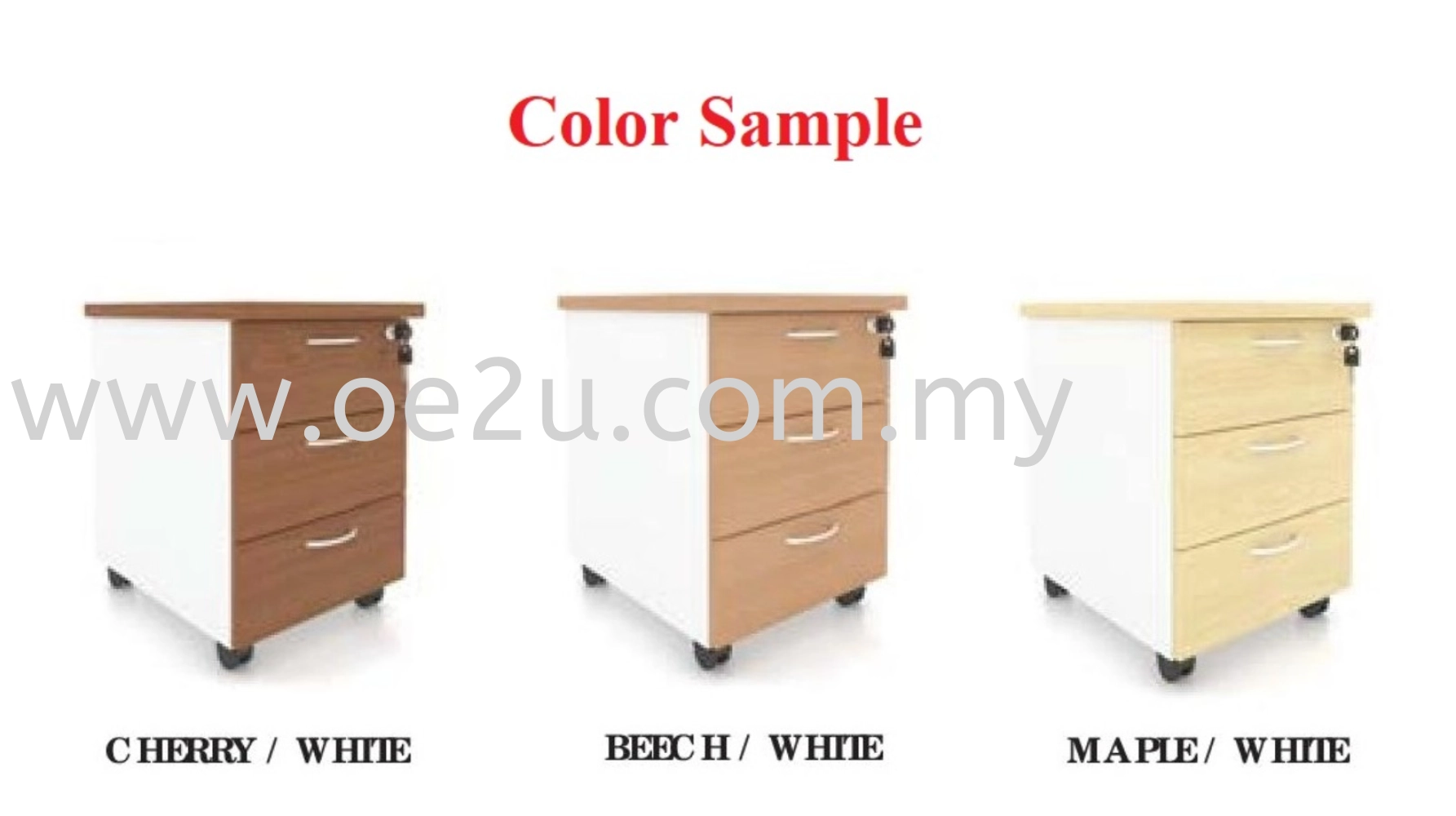 Mobile Pedestal Drawer 2D+1F (FM Series)