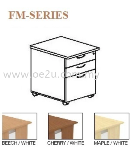 Mobile Pedestal Drawer 2D+1F (FM Series)