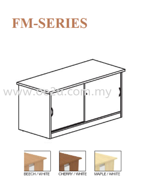 Side Cabinet - 2 Tiers (FM Series)