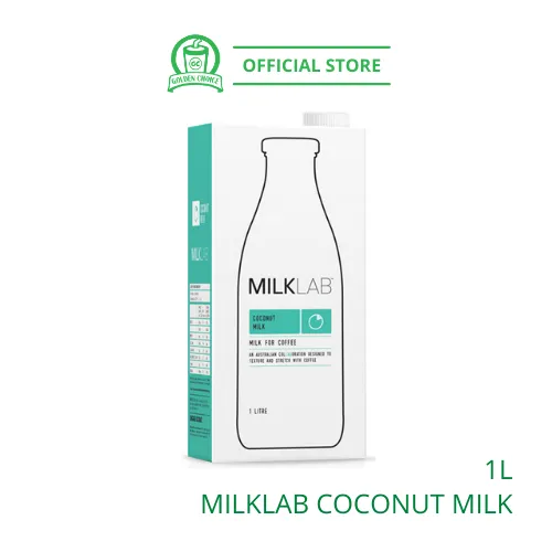 MILKLAB Coconut Milk 1L 椰子奶 - Non Dairy Milk | Vegan | Coconut Latte | Barista