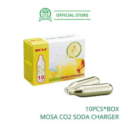 MOSA CO2 SODA CHARGER BULLET BOX 汽泡水子弹 - Carbon Dioxide | Sparkling Water