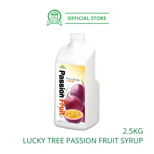 PASSION FRUIT Concentrate Syrup 2.5kg LUCKY TREE 福树百香果果汁 - Taiwan Import | Fruit Tea | Fruit Juice