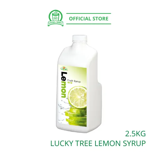 LEMON Concentrate Syrup 2.5kg LUCKY TREE 福树柠檬果汁 - Taiwan Import | Fruit Tea | Fruit Juice