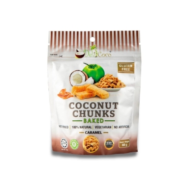 Delicoco Coconut Chunks Caramel (60 grams)