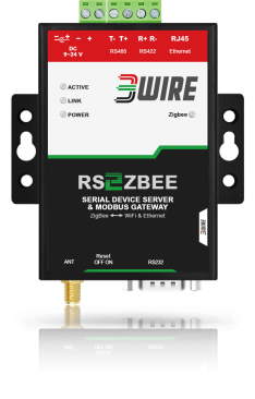 RS2ZBEE Serial Device Server & Modbus Gateway